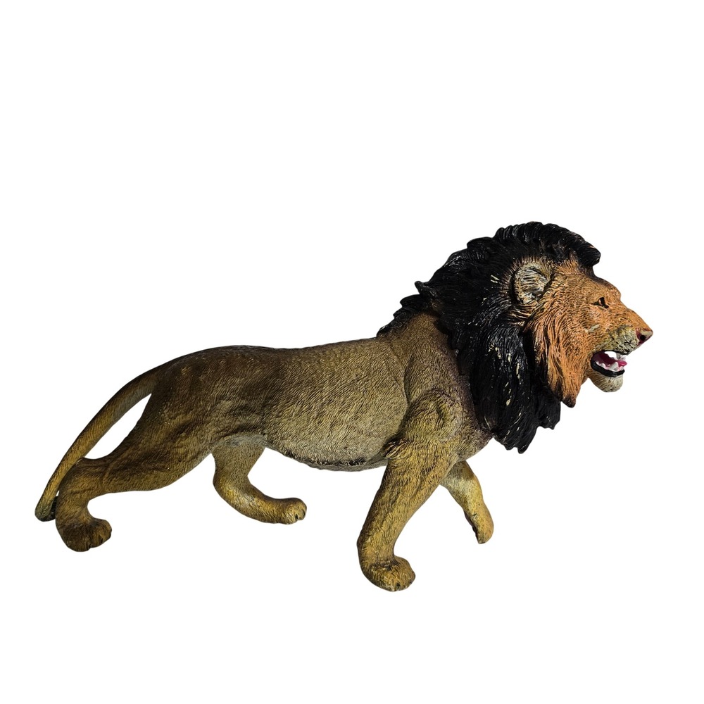 Greenbrier International Male Lion Figurine Realistic Safari Wildlife Toy 14 in